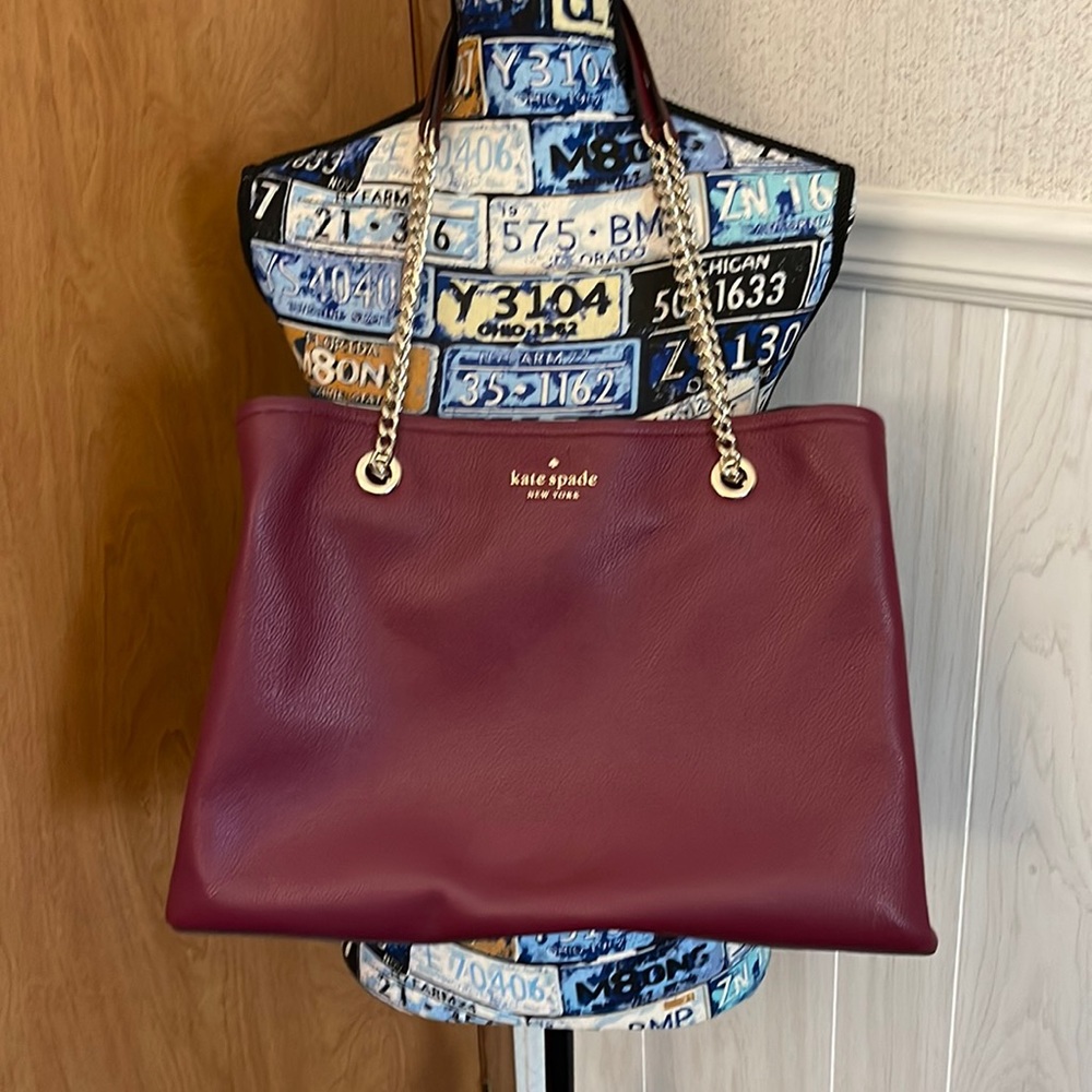 Kate Spade jordyn large chain handle tote